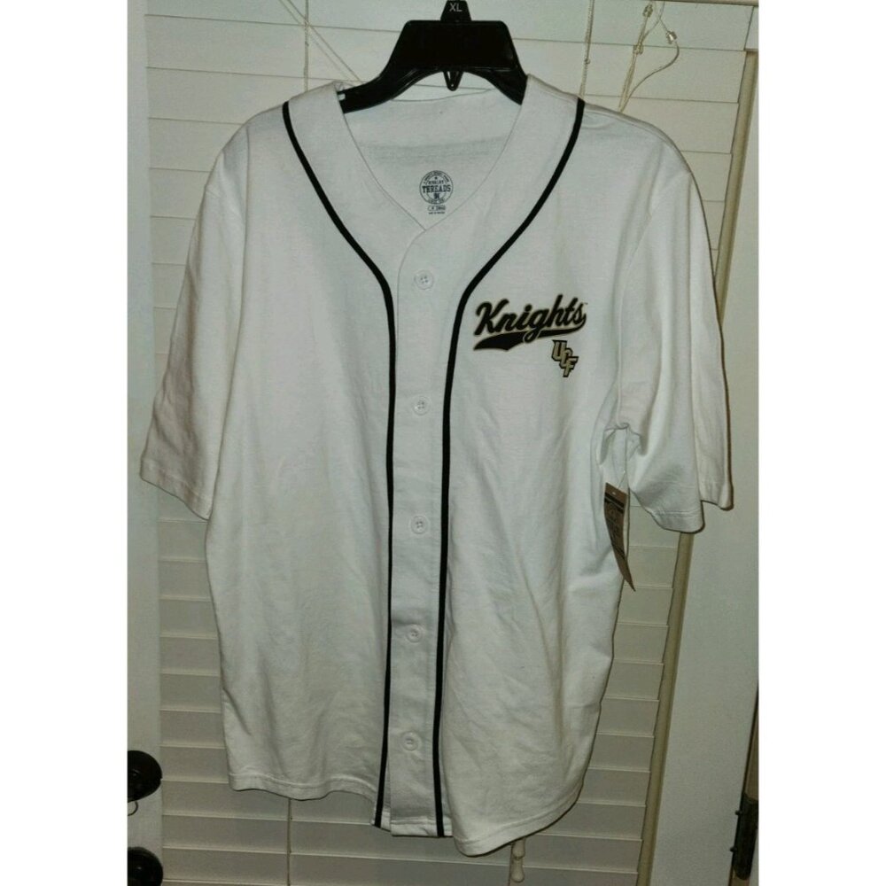 UCF CENTRAL FLORIDA KNIGHTS Baseball Jersey MEDIUM 38/40 new with tags